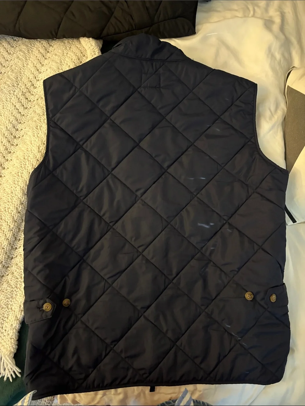 J. Crew sleeveless quilted